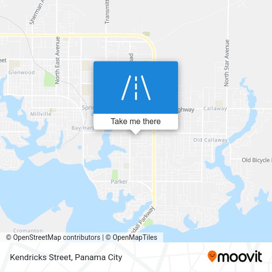 Mapa de Kendricks Street
