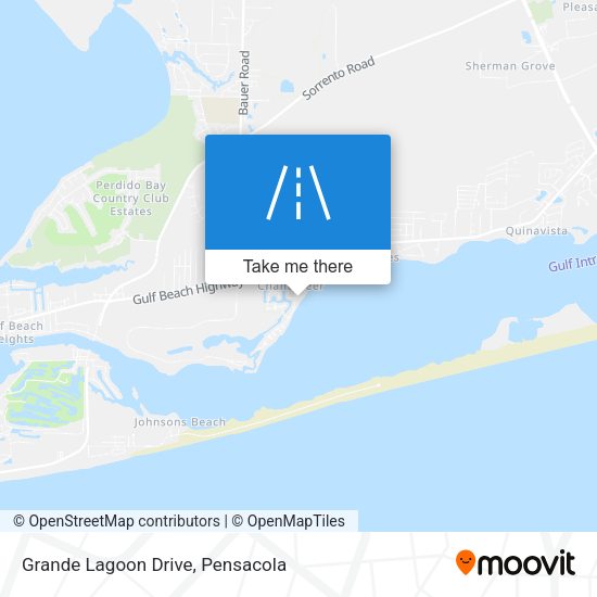 Grande Lagoon Drive map