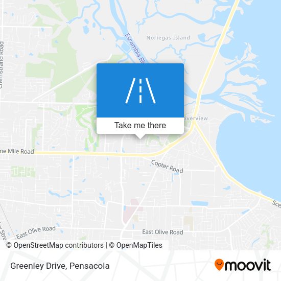 Mapa de Greenley Drive