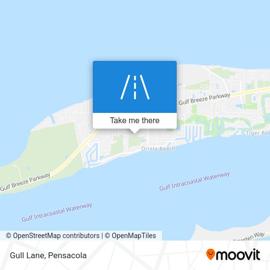 Mapa de Gull Lane