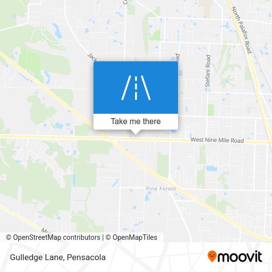Mapa de Gulledge Lane