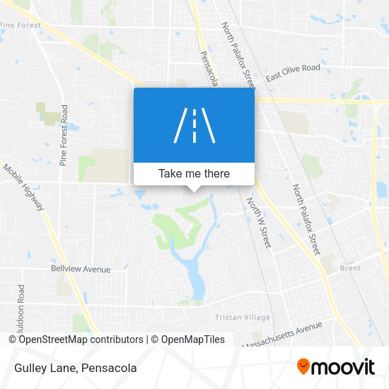 Mapa de Gulley Lane
