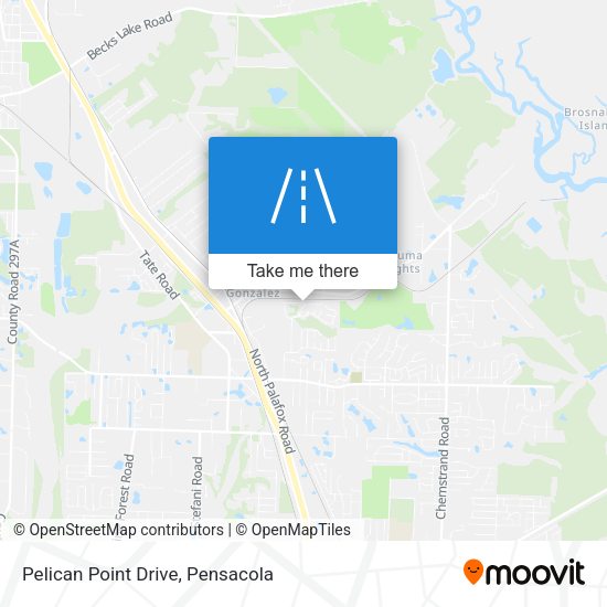 Pelican Point Drive map