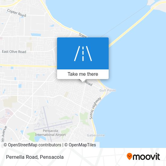 Mapa de Pernella Road