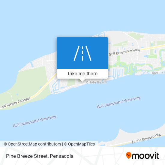 Pine Breeze Street map