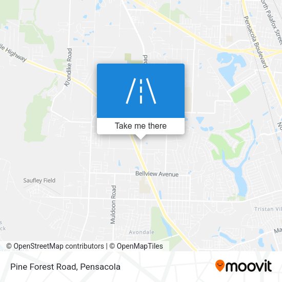 Mapa de Pine Forest Road