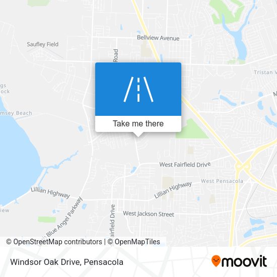 Mapa de Windsor Oak Drive