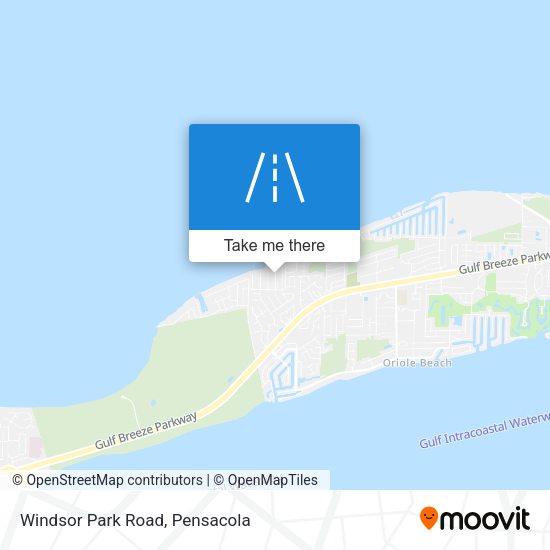 Mapa de Windsor Park Road