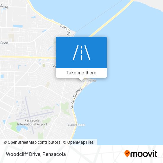 Woodcliff Drive map