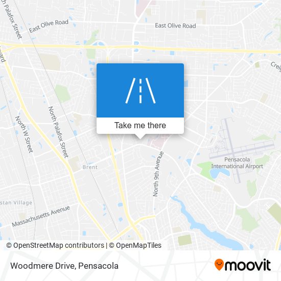 Mapa de Woodmere Drive