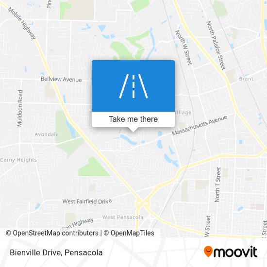 Mapa de Bienville Drive