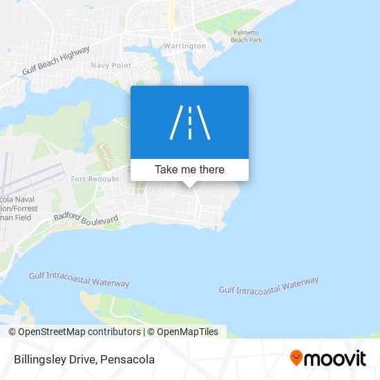 Billingsley Drive map