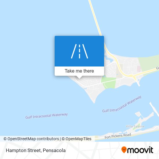 Hampton Street map