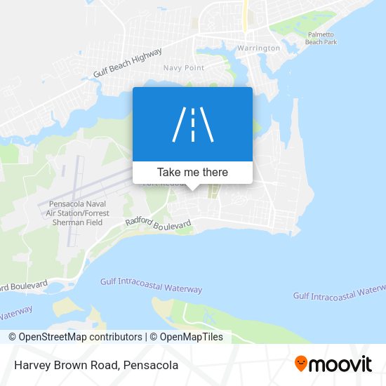 Mapa de Harvey Brown Road