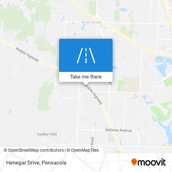 Henegar Drive map