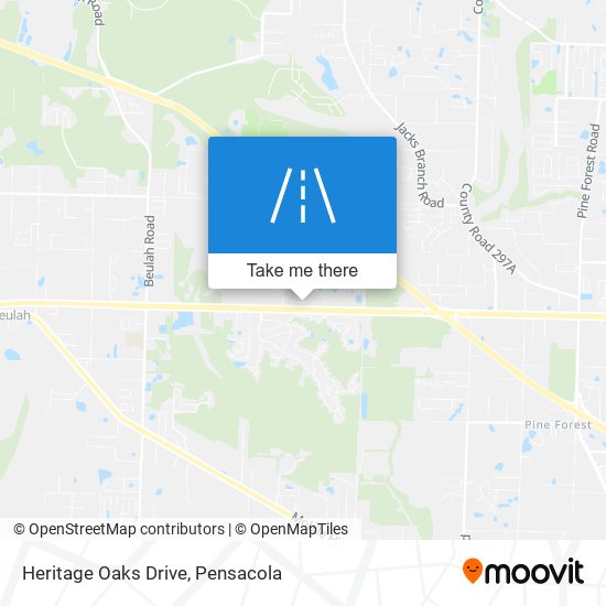 Heritage Oaks Drive map