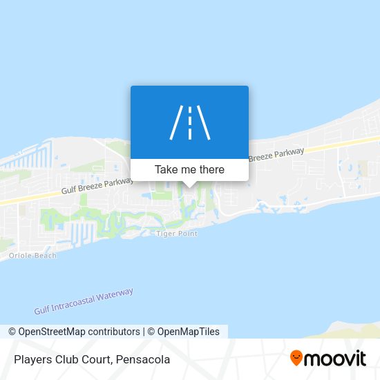 Players Club Court map