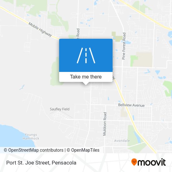 Port St. Joe Street map
