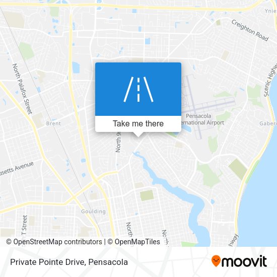 Private Pointe Drive map