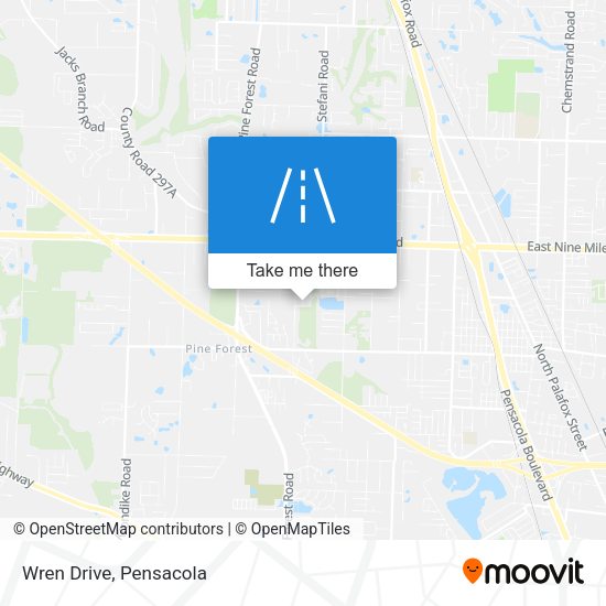 Wren Drive map