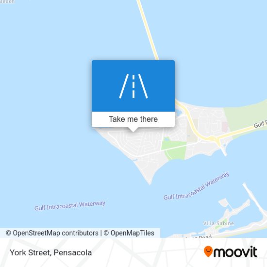 Mapa de York Street