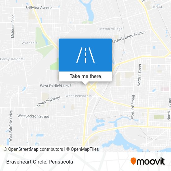 Braveheart Circle map
