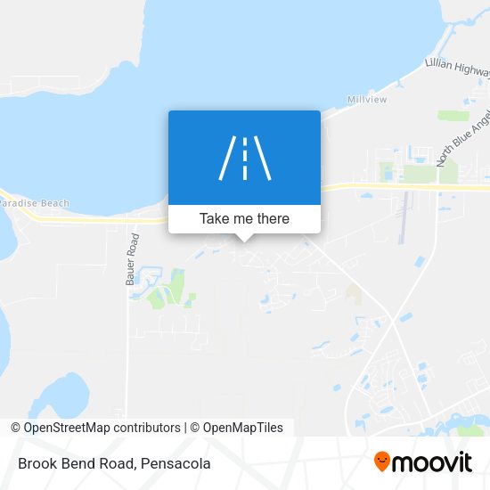 Mapa de Brook Bend Road
