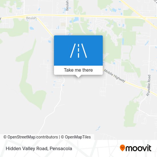 Hidden Valley Road map