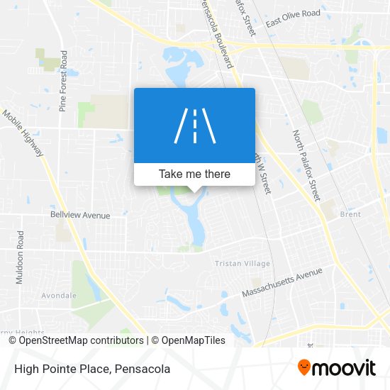 Mapa de High Pointe Place