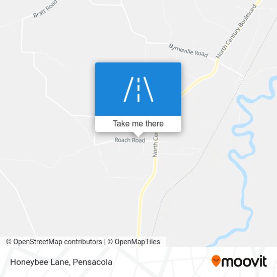 Honeybee Lane map