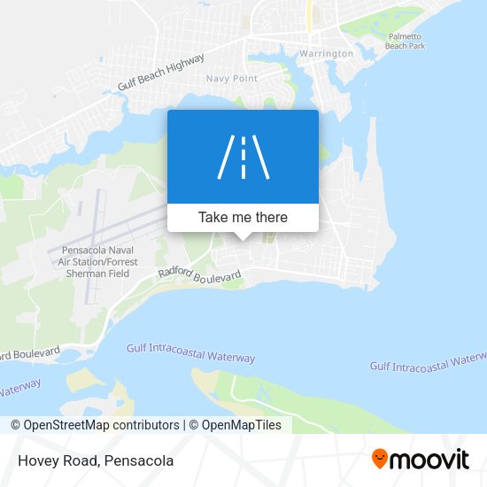 Mapa de Hovey Road
