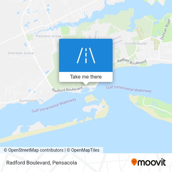 Mapa de Radford Boulevard