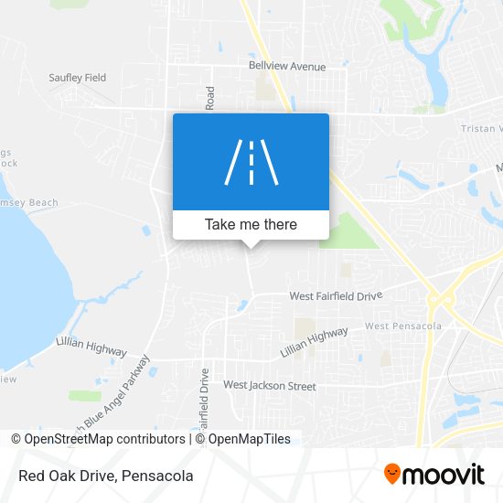 Mapa de Red Oak Drive