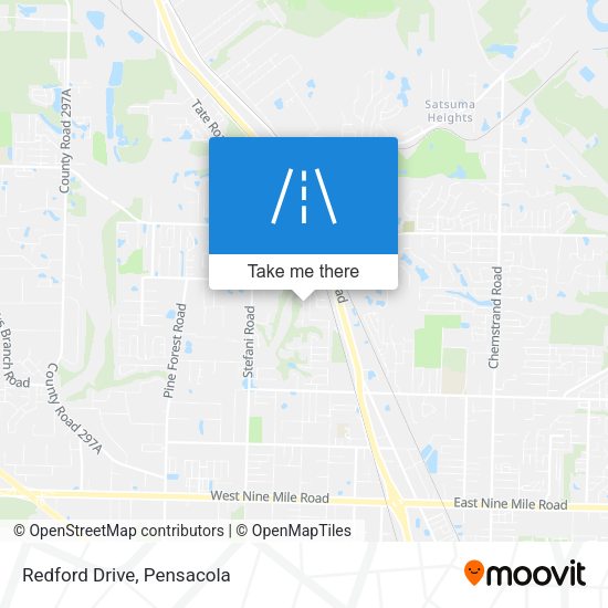 Mapa de Redford Drive