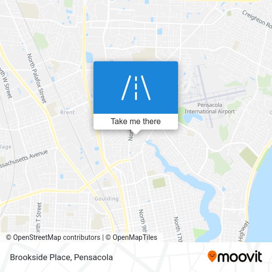 Mapa de Brookside Place