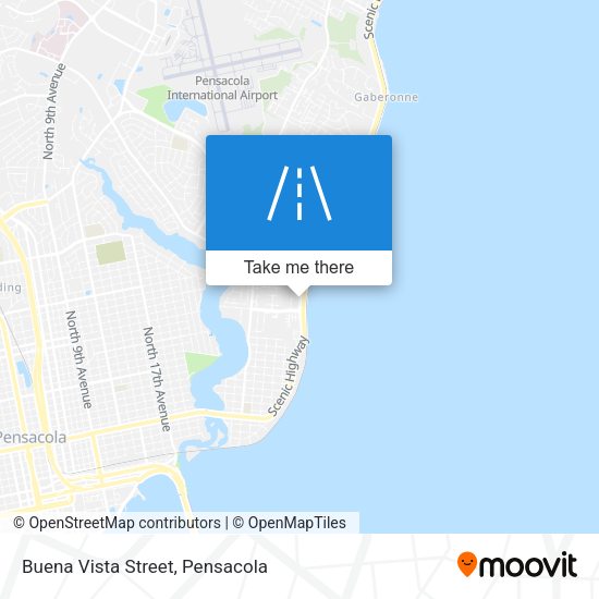 Buena Vista Street map