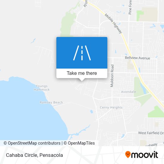 Mapa de Cahaba Circle