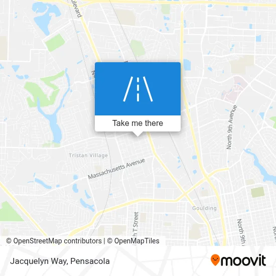 Jacquelyn Way map