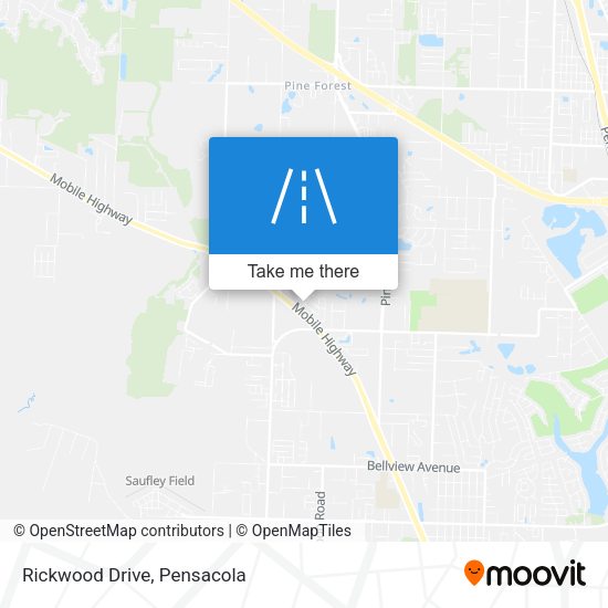 Rickwood Drive map