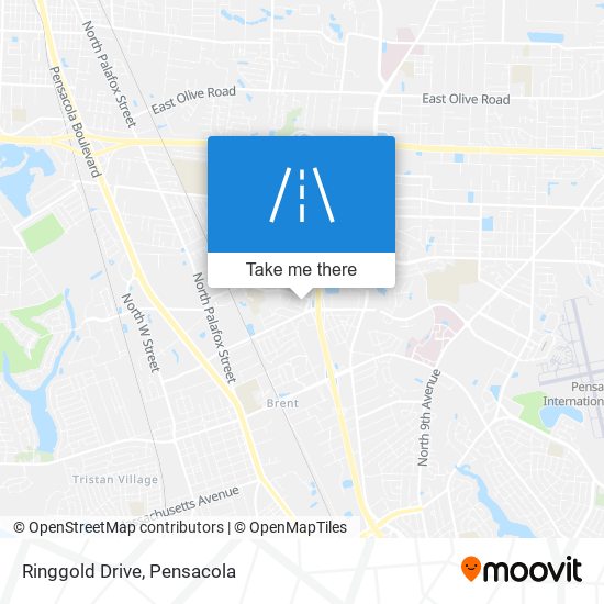 Mapa de Ringgold Drive
