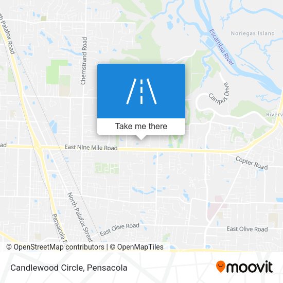 Candlewood Circle map