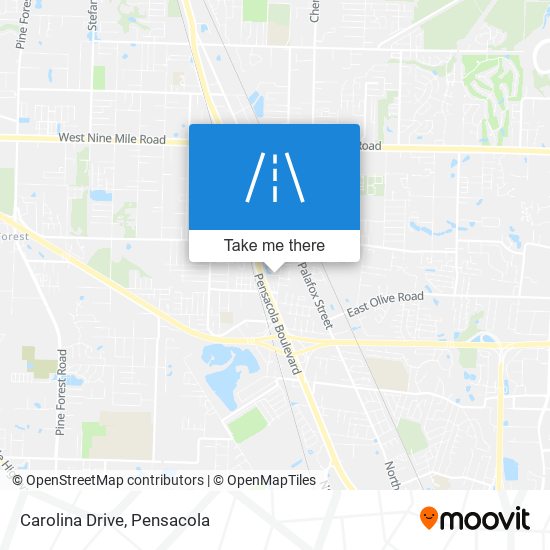 Carolina Drive map