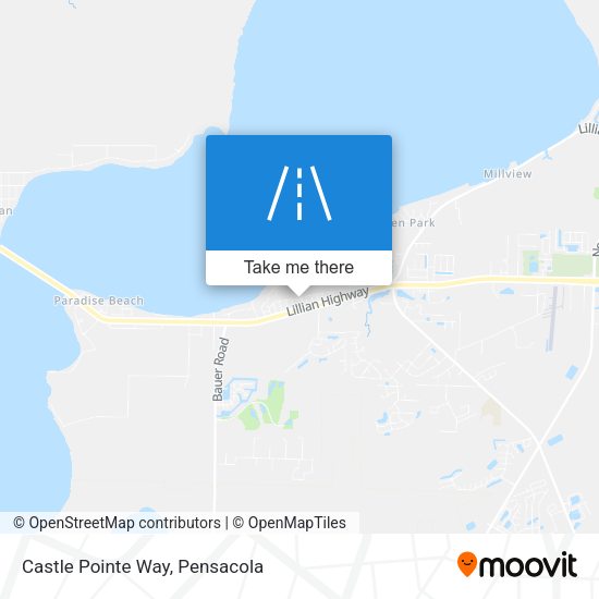 Castle Pointe Way map