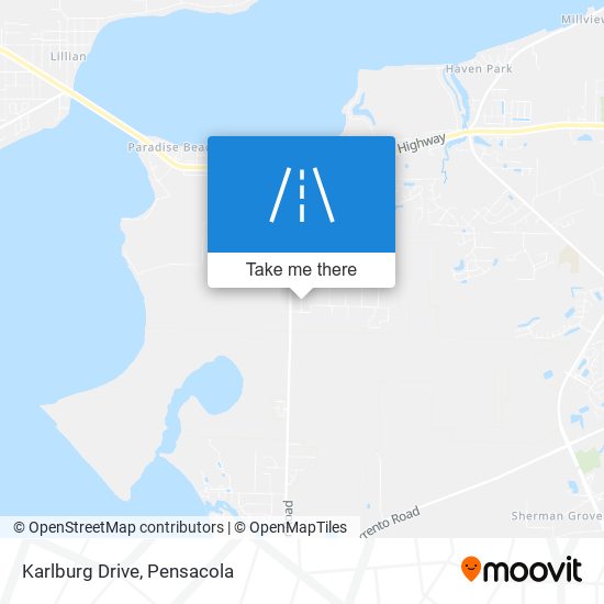 Karlburg Drive map
