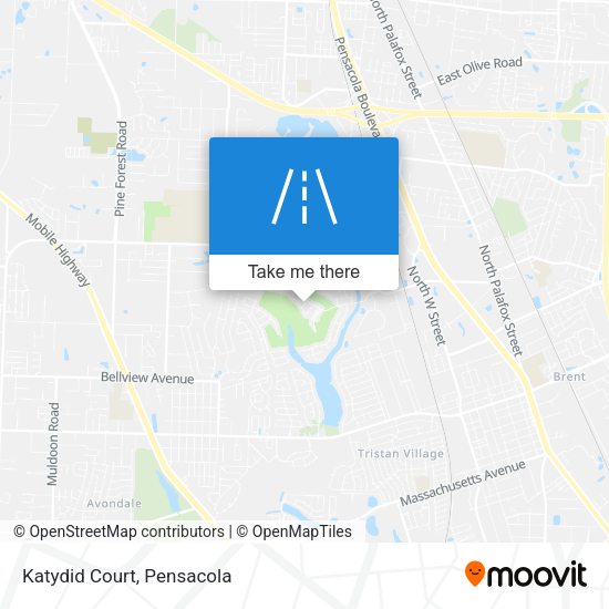 Mapa de Katydid Court