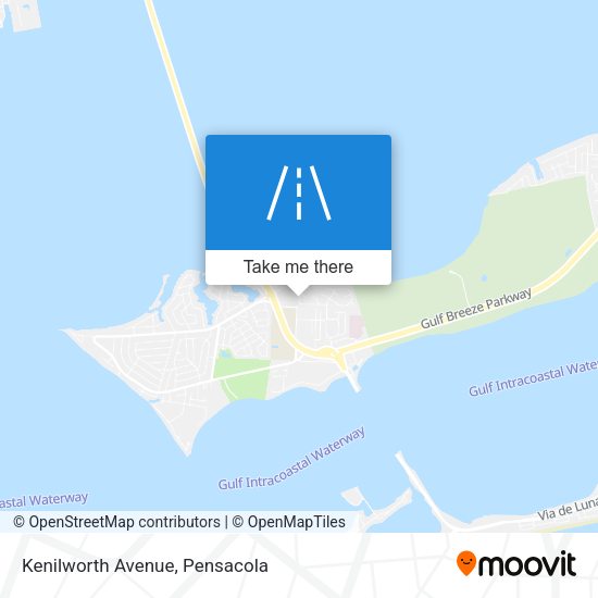 Kenilworth Avenue map
