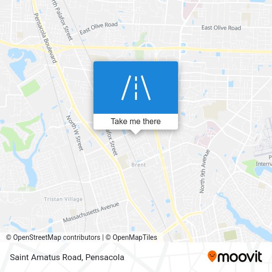Mapa de Saint Amatus Road