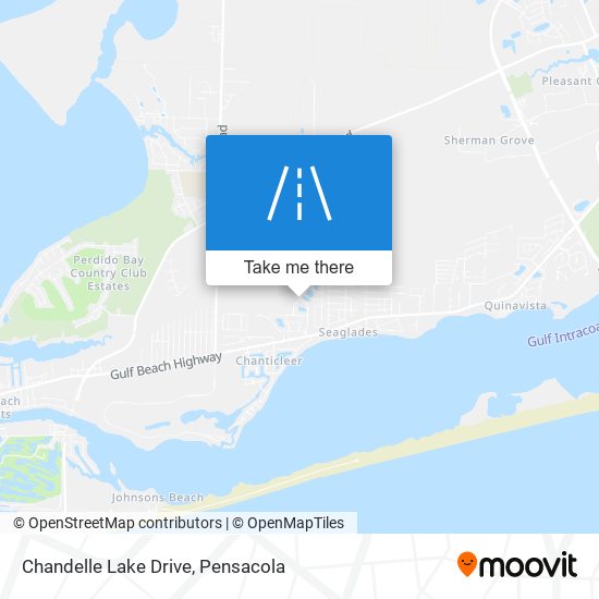 Chandelle Lake Drive map