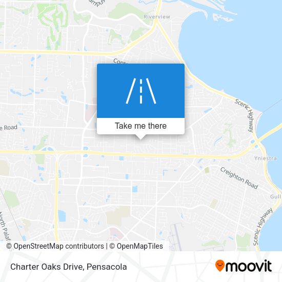 Charter Oaks Drive map