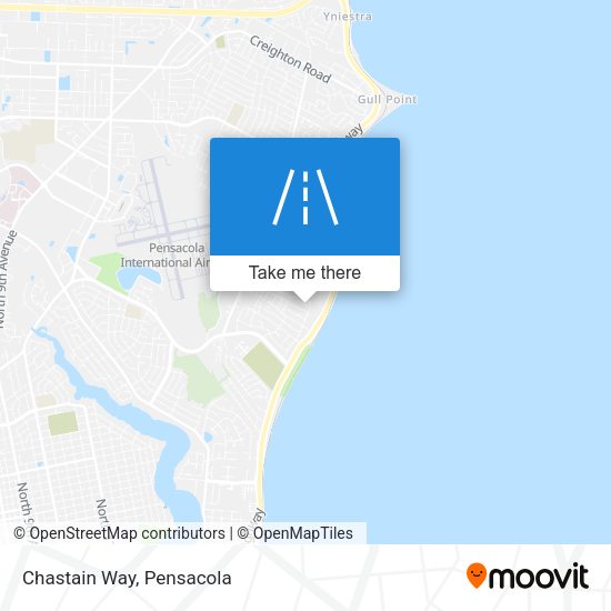 Mapa de Chastain Way